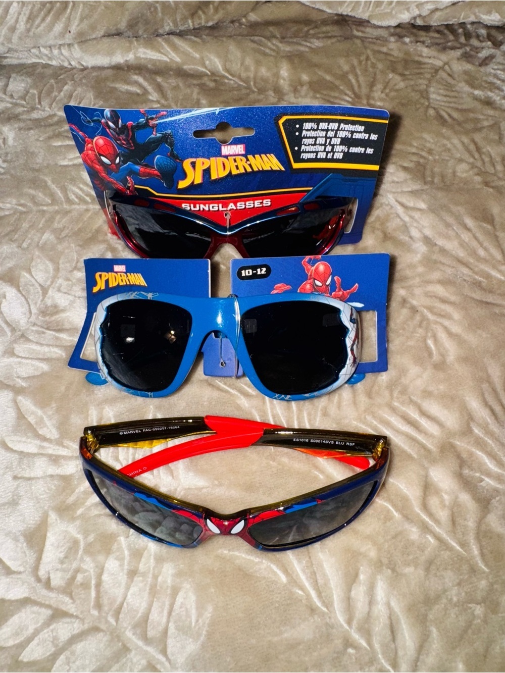 3 Kids Sunglasses - Blue and Red